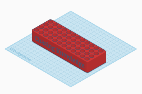 Customizable Red 48 MCT Holder
